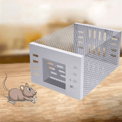 Belro human mouse trap with safe, reusable design for pest control in home and garden outdoor areas.