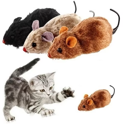 Belro electric cat toy mouse, interactive racing mouse for hunting fun, designed to entertain cats with motion and play.