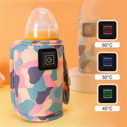 Belro mobile bottle warmer for baby bottles, compact and portable for convenient feeding warm-up.