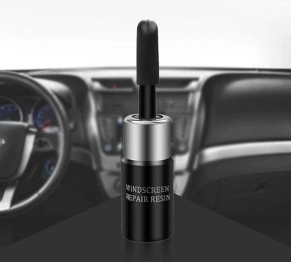 Belro glass and windshield repair kit with tools for fixing cracks and chips on home and garden glass surfaces.