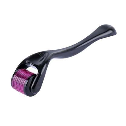 Belro dermal roller for hair and beard growth, featuring fine titanium needles for stimulating skin and promoting hair regeneration.