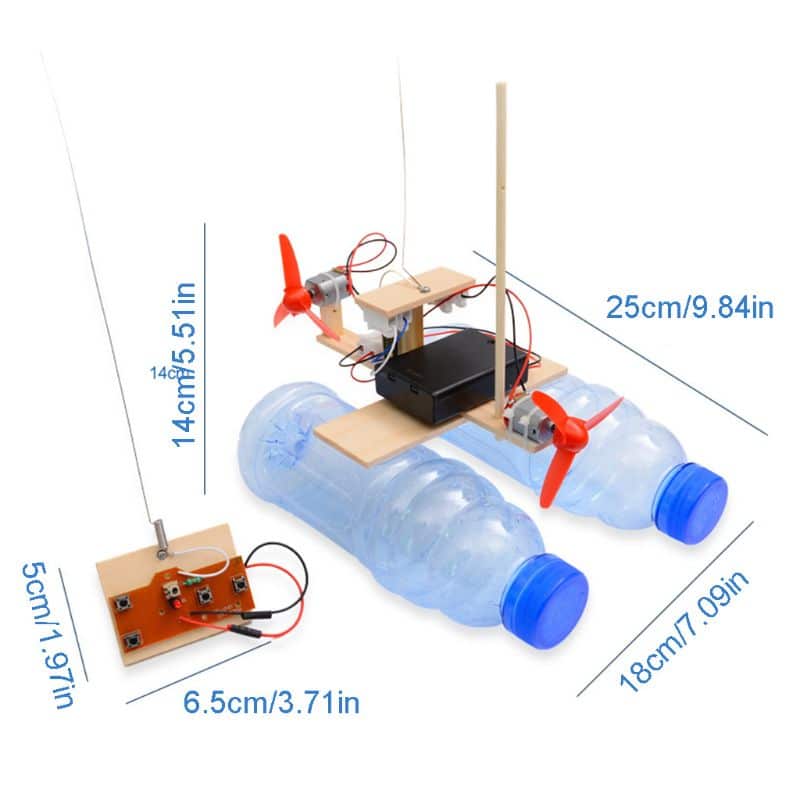 Belro wooden RC boat for automotive racing, featuring detailed wooden construction and sleek design on water.