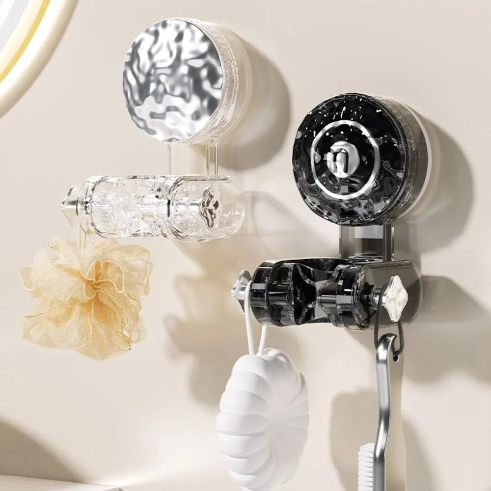 Belro adjustable shower head holder mounted on bathroom wall, versatile tools and hardware for secure shower head support