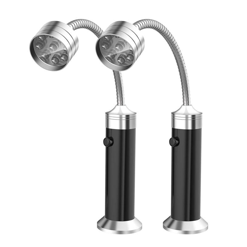 Belro magnetic barbecue LED light clipped onto a men's clothing, providing hands-free illumination for outdoor grilling.