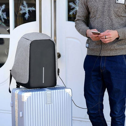 Belro waterproof anti-theft backpack designed for laptops, featuring multiple compartments and durable, water-resistant material.
