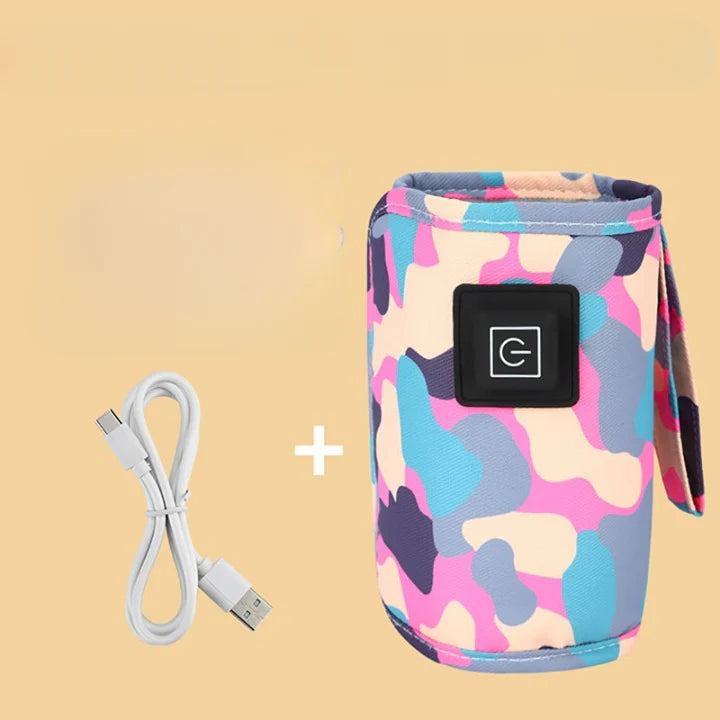 Belro baby bottle warmer for infant feeding, compact device with digital controls and bottle insert for easy warming.