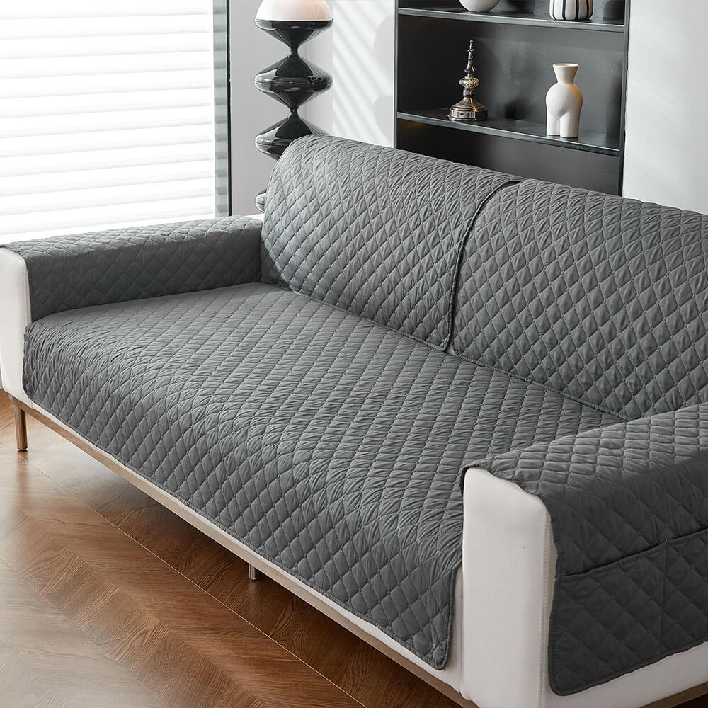 Belro waterproof pet sofa cover showing a durable, non-slip fabric protecting a sofa in a home setting