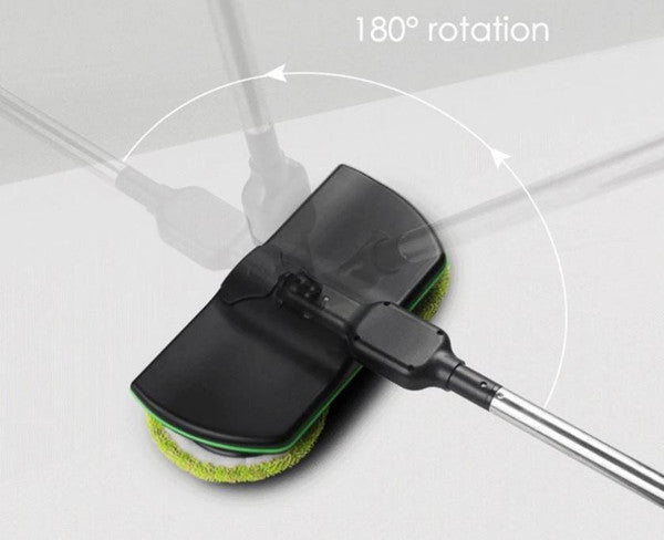 Belro cordless electric broom for outdoor cleaning, lightweight design with a slim handle and dust collection chamber.