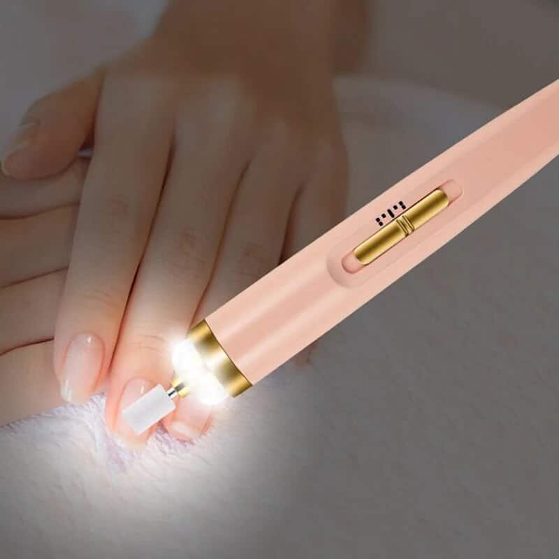 Belro professional electric salon manicure kit with nail file and tools for at-home nail care, health and beauty nail care product.