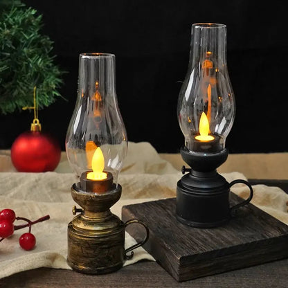 Mivoza LED lantern emits warm light, battery-powered, outdoor-safe decorative lamp for home and garden ambiance.