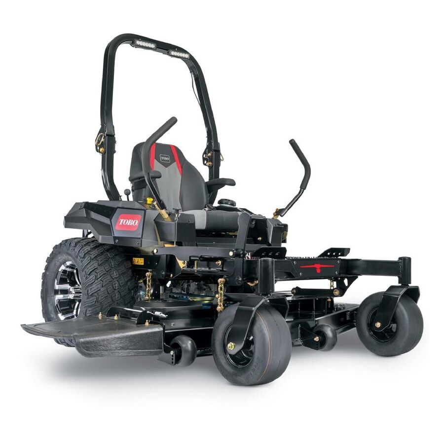 Toro TITAN® MAX Havoc™ Edition 60-inch zero-turn mower with 26 HP engine and 747cc engine, shown in a large image.