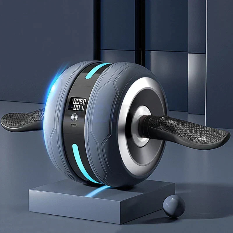 Mivoza Deutschland ab wheel with automatic rebound, knee pad included, used for core workout and abs training at home.