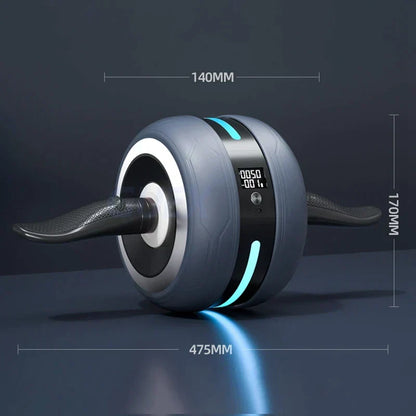 Mivoza Deutschland Ab Wheel with automatic rebound, rep counter, knee pad, ideal for core workout and home gym fitness training.