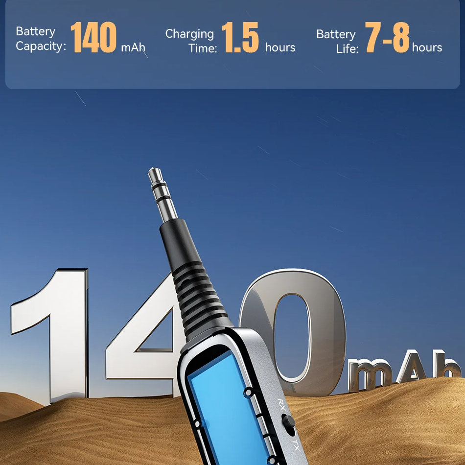 Belro Bluetooth wireless adapter for audio devices, compact electronic gadget for wireless connectivity.