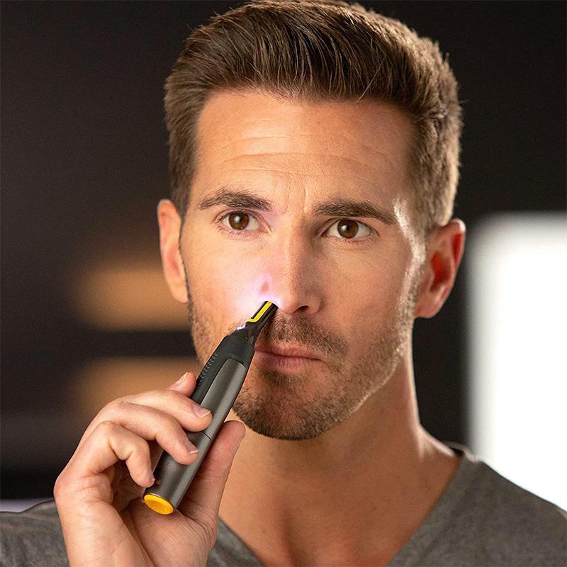 Belro ultra-thin precision trimmer with sleek design and stainless steel blade for detailed grooming.