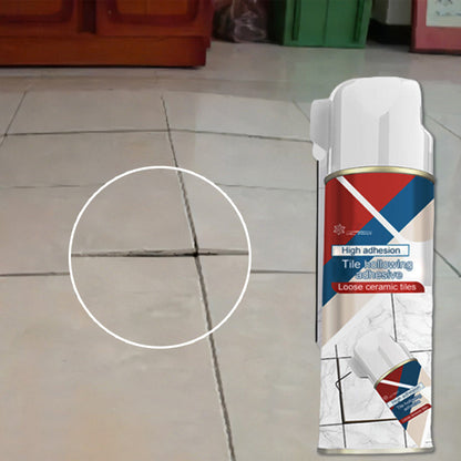 Belro strong adhesive for loose tiles, showing a tube of tile adhesive used for repairing or securing tiles on a wall or floor.