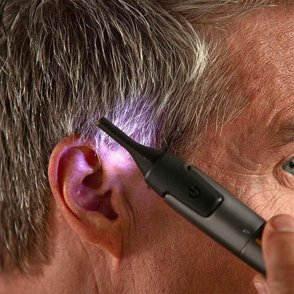Belro ultra-thin precision trimmer for personal care, compact electronic grooming device with sleek design.