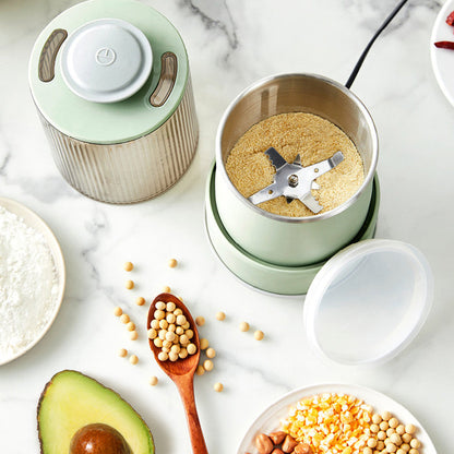 Belro multifunctional grinder for kitchen and dining, featuring stainless steel blades and compact design for versatile food preparation.
