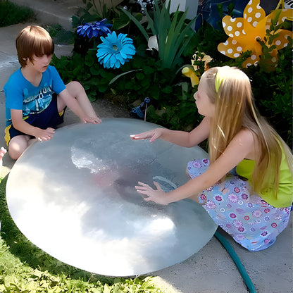 Belro Magic Bubble Ball toy, colorful plastic ball with bubbles and transparent design, perfect for kids' indoor play.