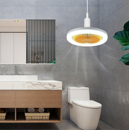 Modern LED ceiling fan by Belro with sleek design, integrated LED lights, and outdoor-friendly build for home and garden spaces.