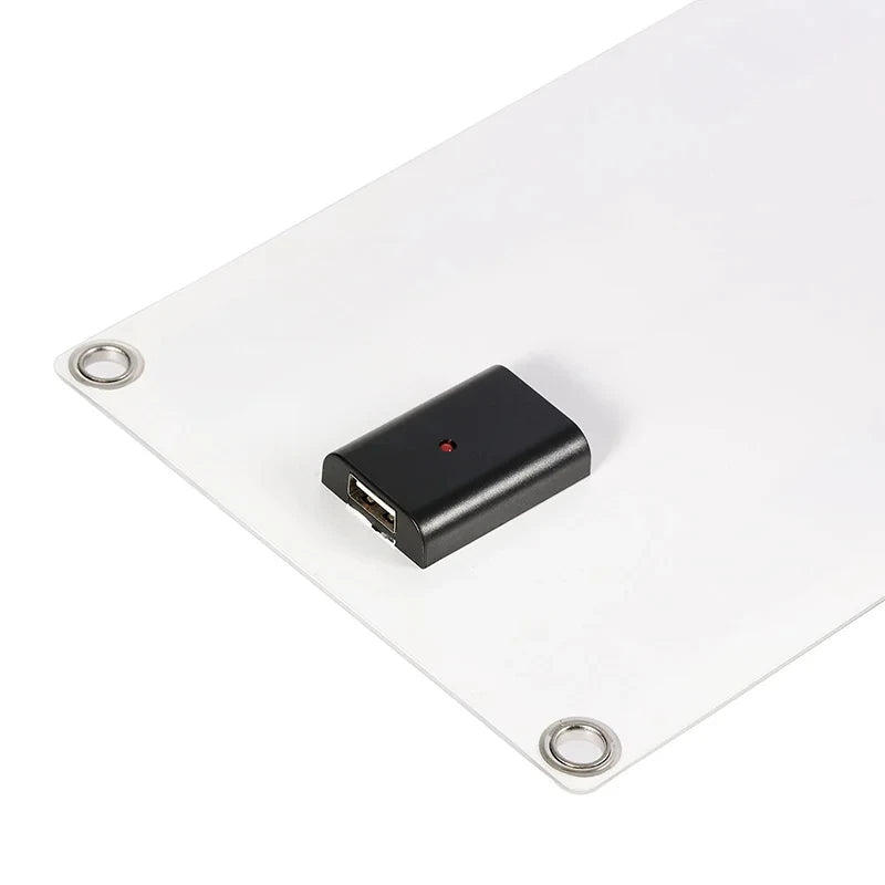Belro solar panel with portable USB battery, waterproof outdoor power solution, eco-friendly solar electronics for charging devices.