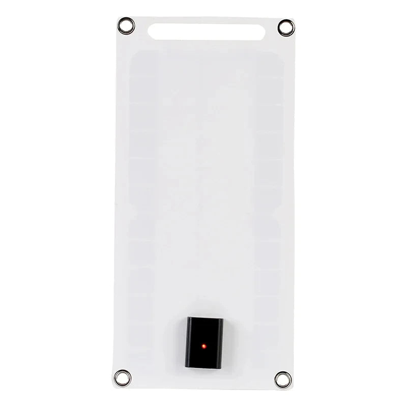 Belro waterproof solar panel with portable USB battery for electronics, outdoor power, and solar energy collection.