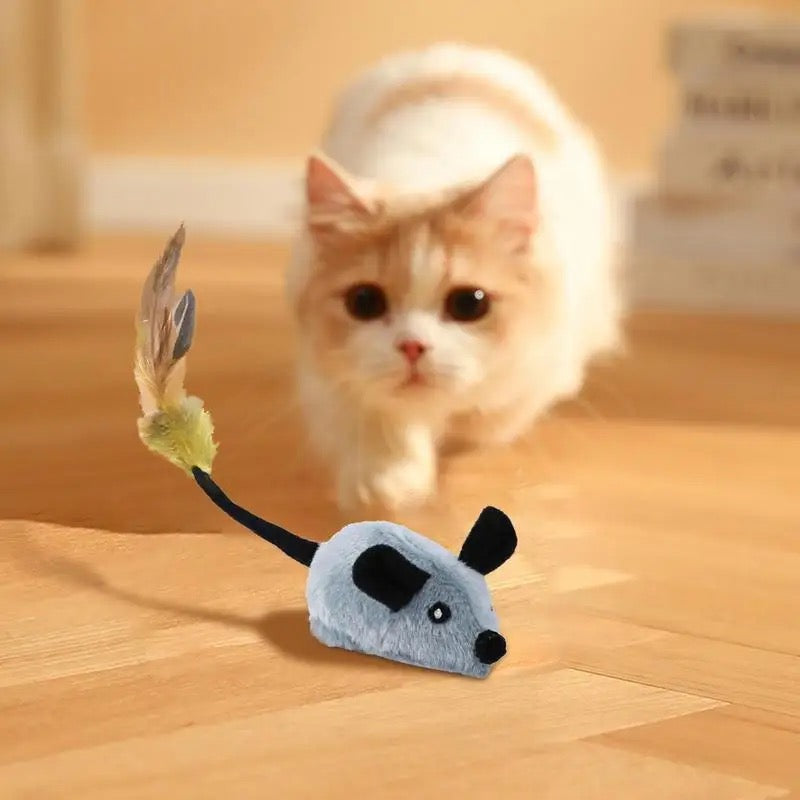 Belro Intelligent Mouse Toy for cats, featuring realistic mouse design and interactive features to keep cats entertained.