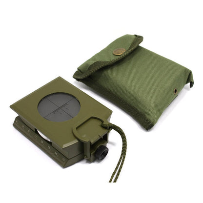 Belro multifunctional military compass with luminous dial and sturdy casing for outdoor navigation and survival use.
