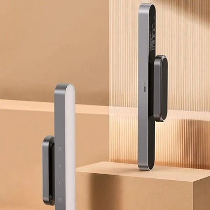 Belro magnetic desk lamp with adjustable arm and modern design, ideal for task lighting on a workspace.