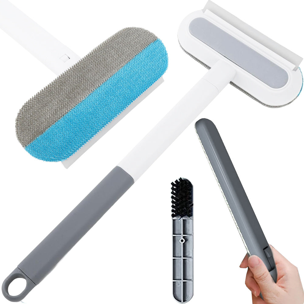 Belro Ultra Pet Hair Remover for dogs, showing the handheld grooming tool with flexible bristles on a white background.