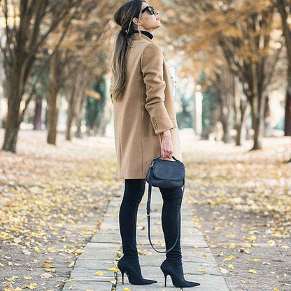 Belro small mandarin collar jacket in neutral fabric, stylish lightweight outerwear with a clean, modern design.