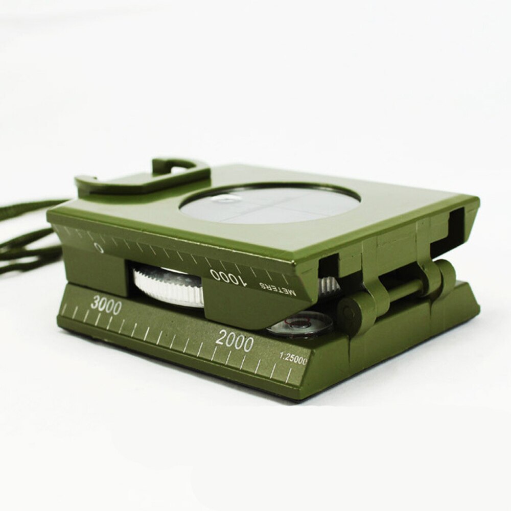 Belro multifunctional military compass for outdoor use, featuring a durable design with directional markings and adjustable settings.