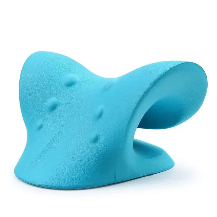 Belro neck and shoulder stretcher accessory with adjustable suspenders, designed for ergonomic neck and shoulder relief.