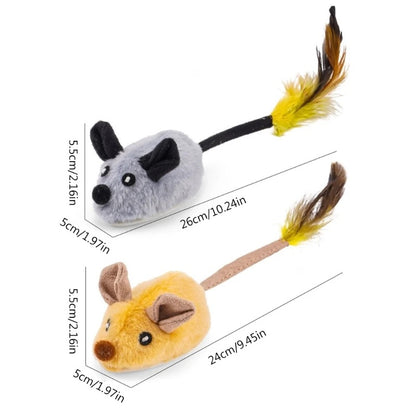 Belro intelligent mouse toy for cats, featuring a colorful, interactive design to engage feline play and stimulate curiosity.