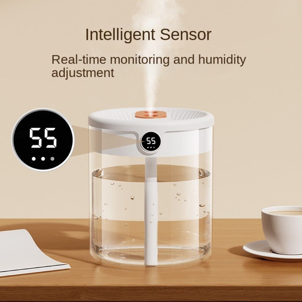 Belro 2L air humidifier for home, compact electronic device with a water tank, designed to add moisture to indoor air.