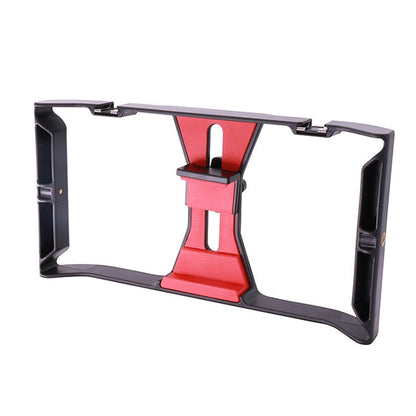 Belro smartphone video rig stabilizer with built-in light, designed for smooth filming and enhanced lighting for mobile videos.