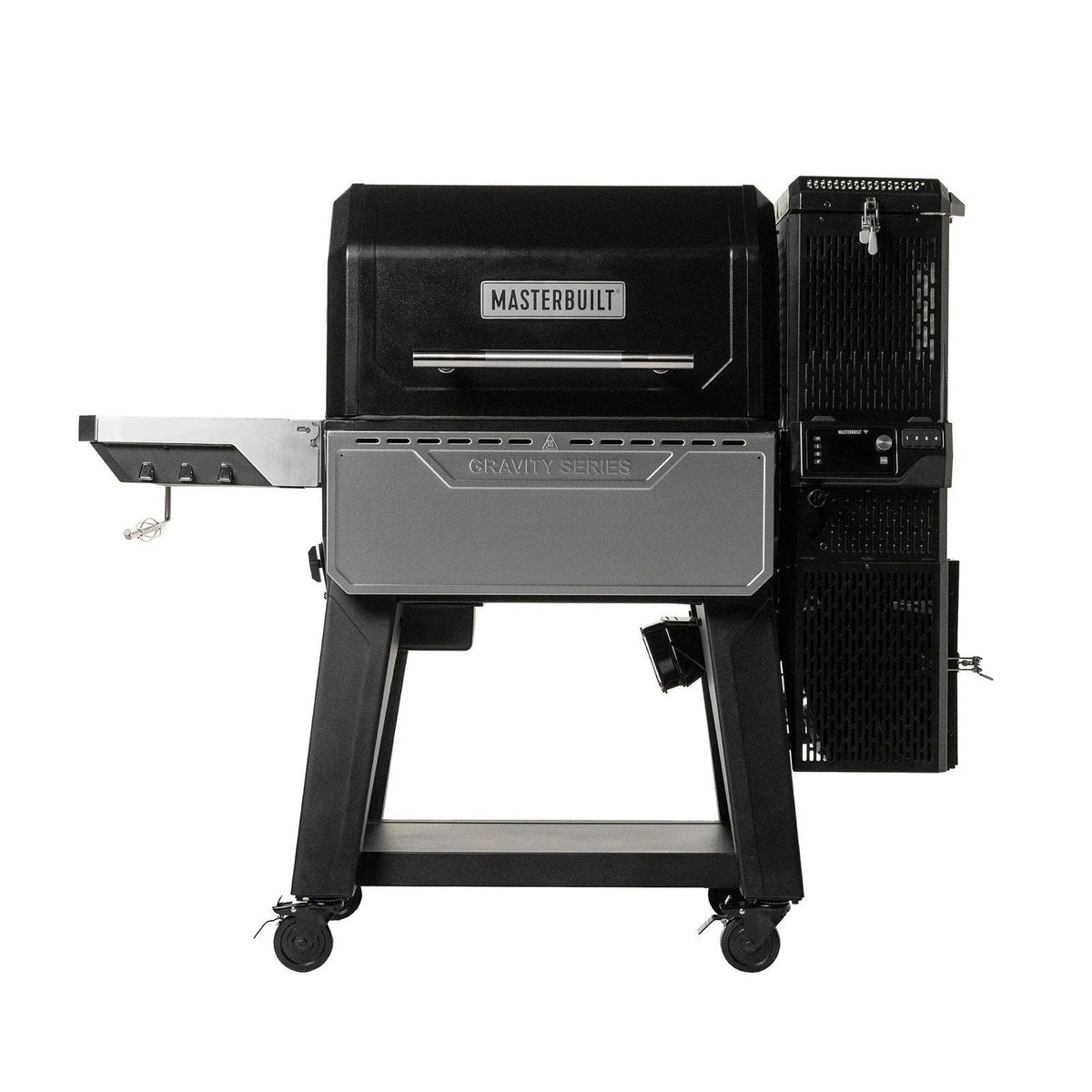 Casavibeo Masterbuilt Gravity Series XT digital charcoal grill and smoker with stainless steel construction and digital control panel.