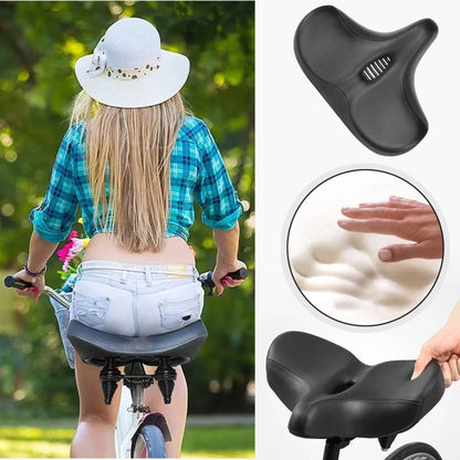 Belro comfortable bike saddle designed for long rides, featuring ergonomic padding and durable outdoor-ready materials.
