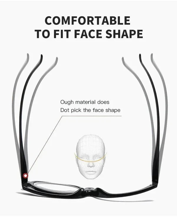 Belro makeup reading glasses with fashionable frames, designed for beauty and makeup application, perfect for close-up vision.
