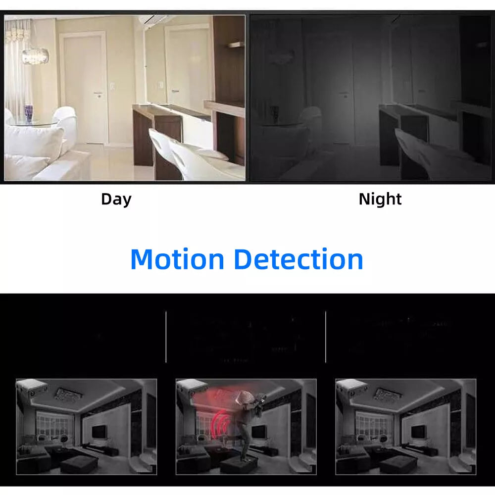 Belro Micro HD WiFi video camera with audio, compact drone-style security camera, 1080p resolution, motion detection, infrared night vision