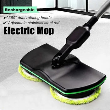 Belro cordless electric spin mop cleaner for floors, featuring a wireless design and spinning scrubber for efficient cleaning.