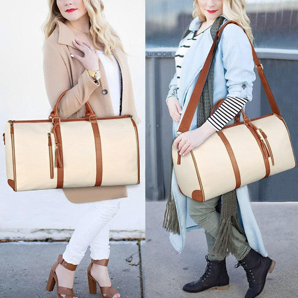 Belro travel bag for women and men, stylish luggage with multiple compartments, suitable for short trips and travel needs.