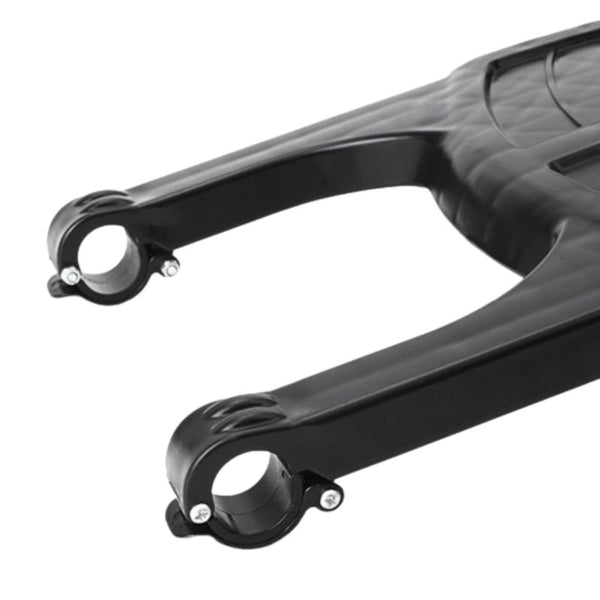 Belro universal stroller board attached to a stroller, suitable for sports and outdoor activities, with a child standing on it.