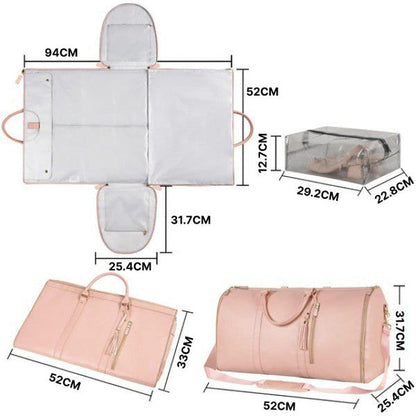 Belro travel bag for women and men with durable handles and spacious compartments, suitable for weekend trips and travel.