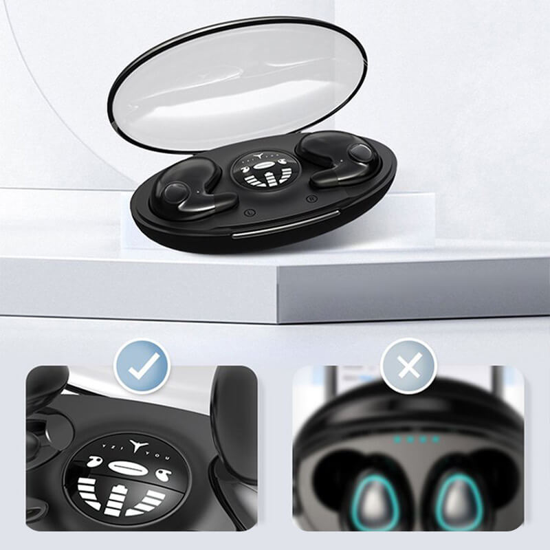 Belro IPX5 waterproof Bluetooth wireless headphones with over-ear design, featuring black and silver accents for active listening.