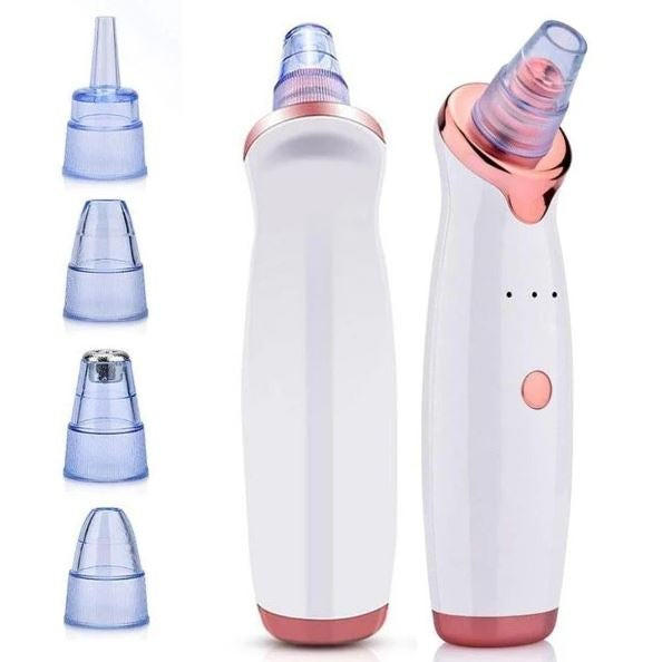 Belro blackhead vacuum cleaner with black nozzle and control buttons, designed for skin care and pore cleansing.