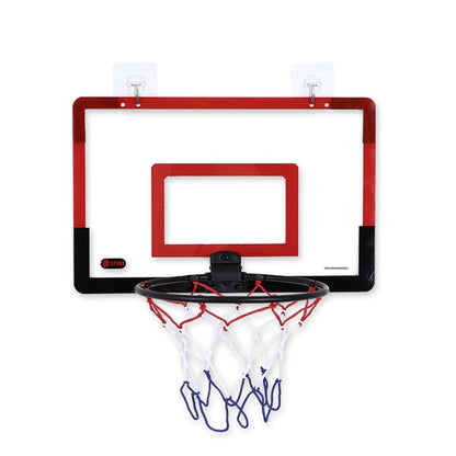 Belro indoor mini basketball hoop for children and adults, mounted on a door, with a small hoop and net for indoor sports fun.