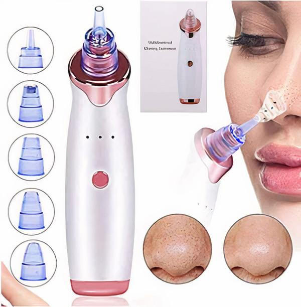 Belro blackhead vacuum cleaner for skin care, showing the device with a suction head and control buttons on a white background.