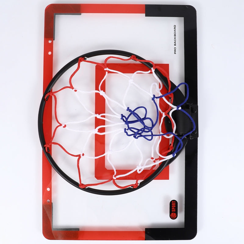 Belro indoor mini basketball hoop for children and adults, mounted on a door with a small hoop and net for team sports and indoor play.