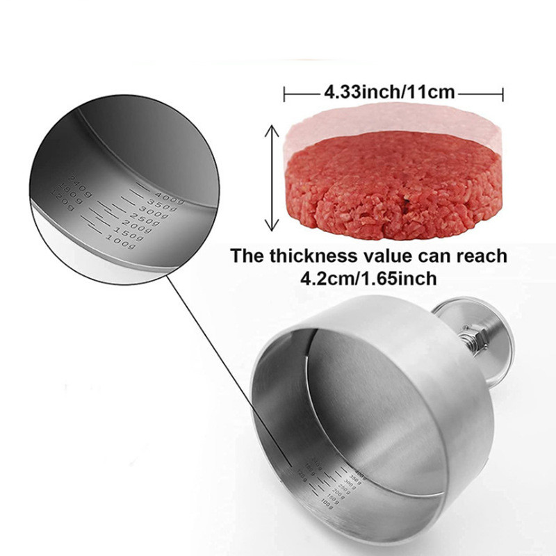 Belro stainless steel press for kitchen and dining, durable cookware tool for home and garden use.